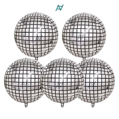 3D ObsZ Foil Balloon Set (5 Pcs) – Party Decor Balloons