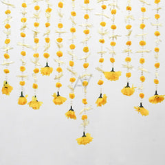 Small Pom Pom Garland 12 Pcs