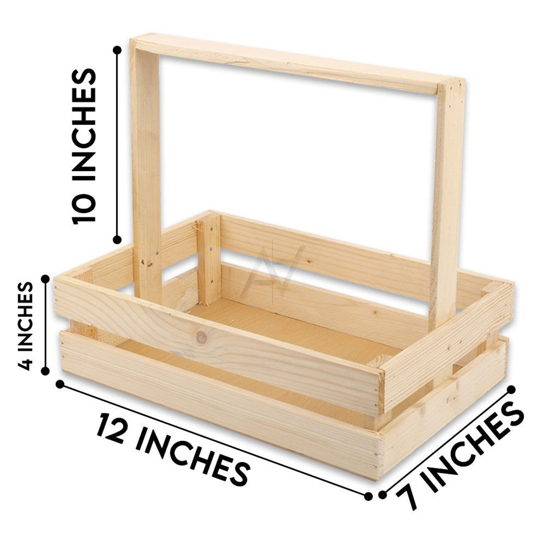 Wooden Baskets Set of 5