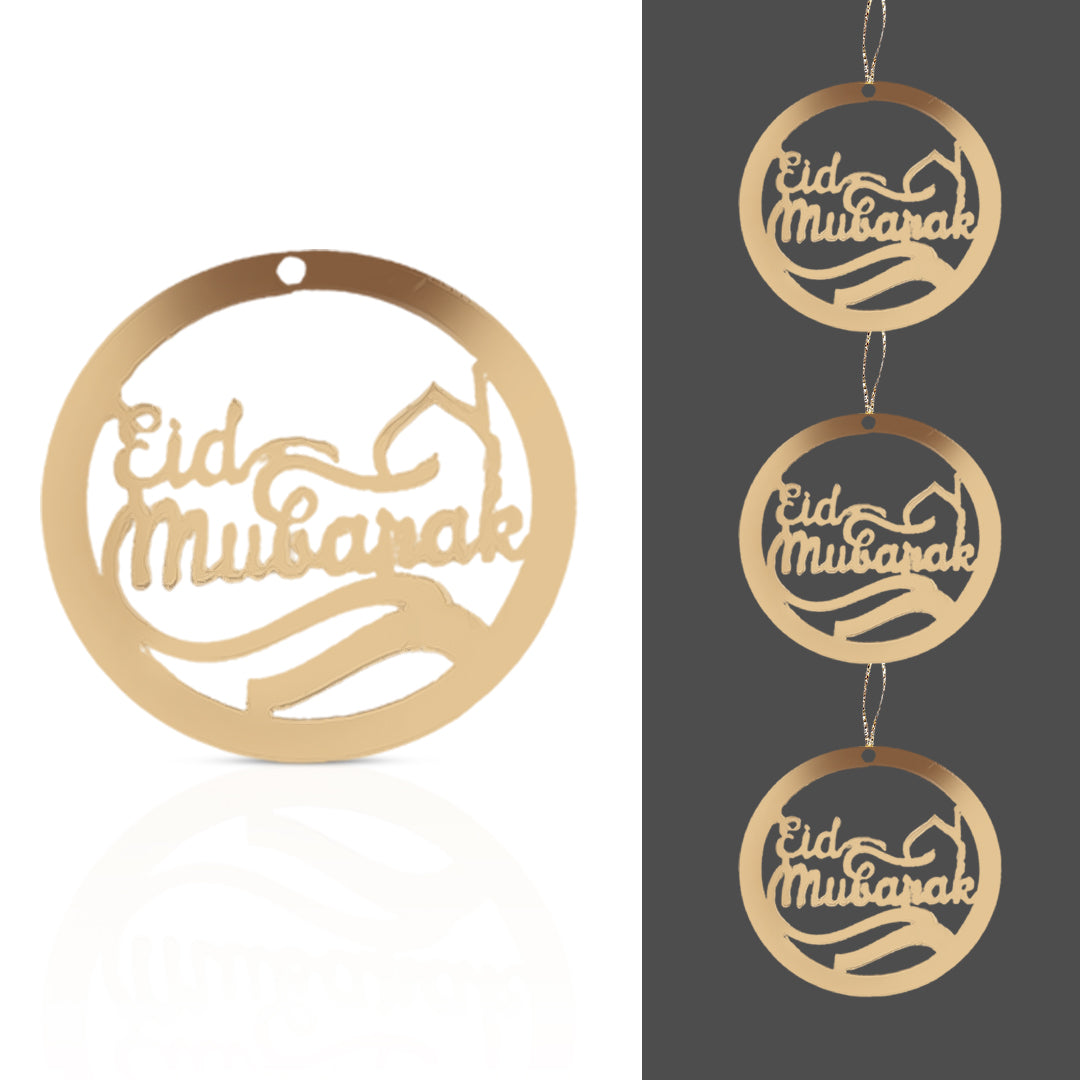 Pack of 6 - Eid Mubarak Hanging