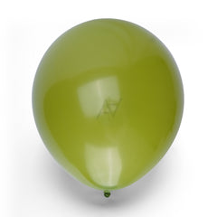 Pack of 100 - 12 Inches - Olive Green latex Balloon - Premium Quality Balloons for Parties & Events