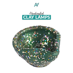 Pack of 6 Clay Lamps – Traditional Diyas for Diwali & Festive Decoration