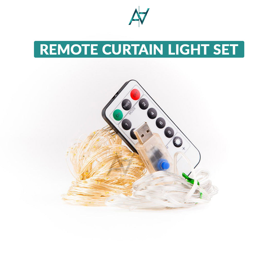 Remote Curtain Light Set