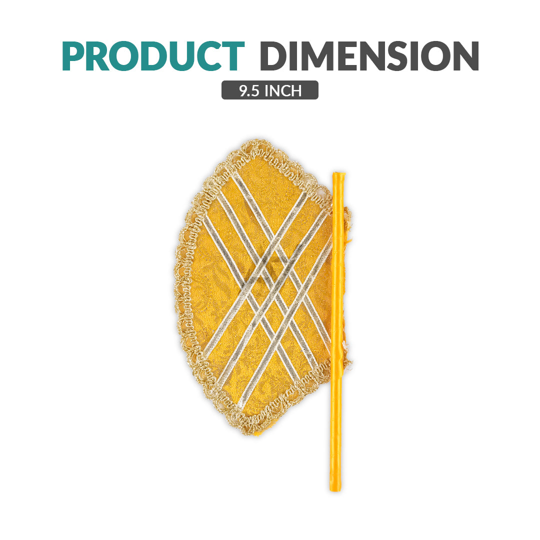 Hand Made Decorated Fan