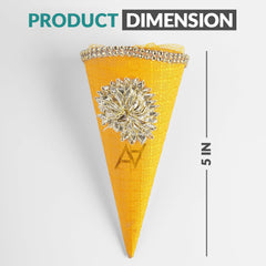 Pack of 10 - Cone Shape Nikkah Pouches