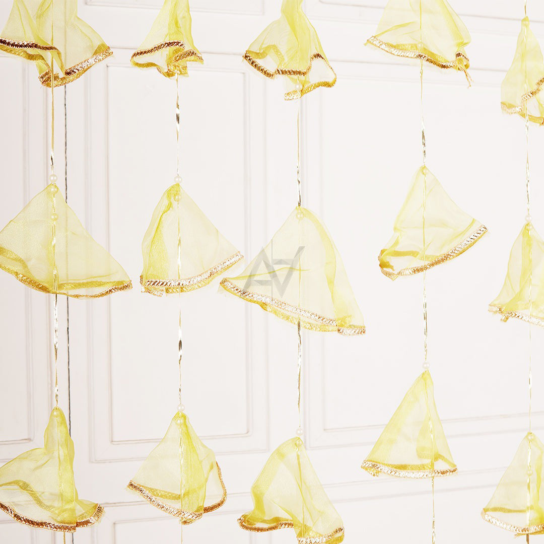 Pack of 12 - Net Hanging Garlands/ Lariyaan