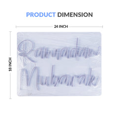Ramadan Mubarak Neon Sign