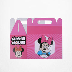 Pack of 10 - Mini Mouse Theme Goodie Boxes - Ali Akbar Decoration