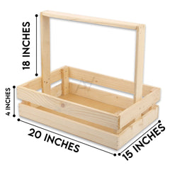 Wooden Baskets Set of 5