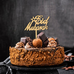 Eid Mubarak Cake Topper