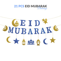 Eid Mubarak hanging banner kit