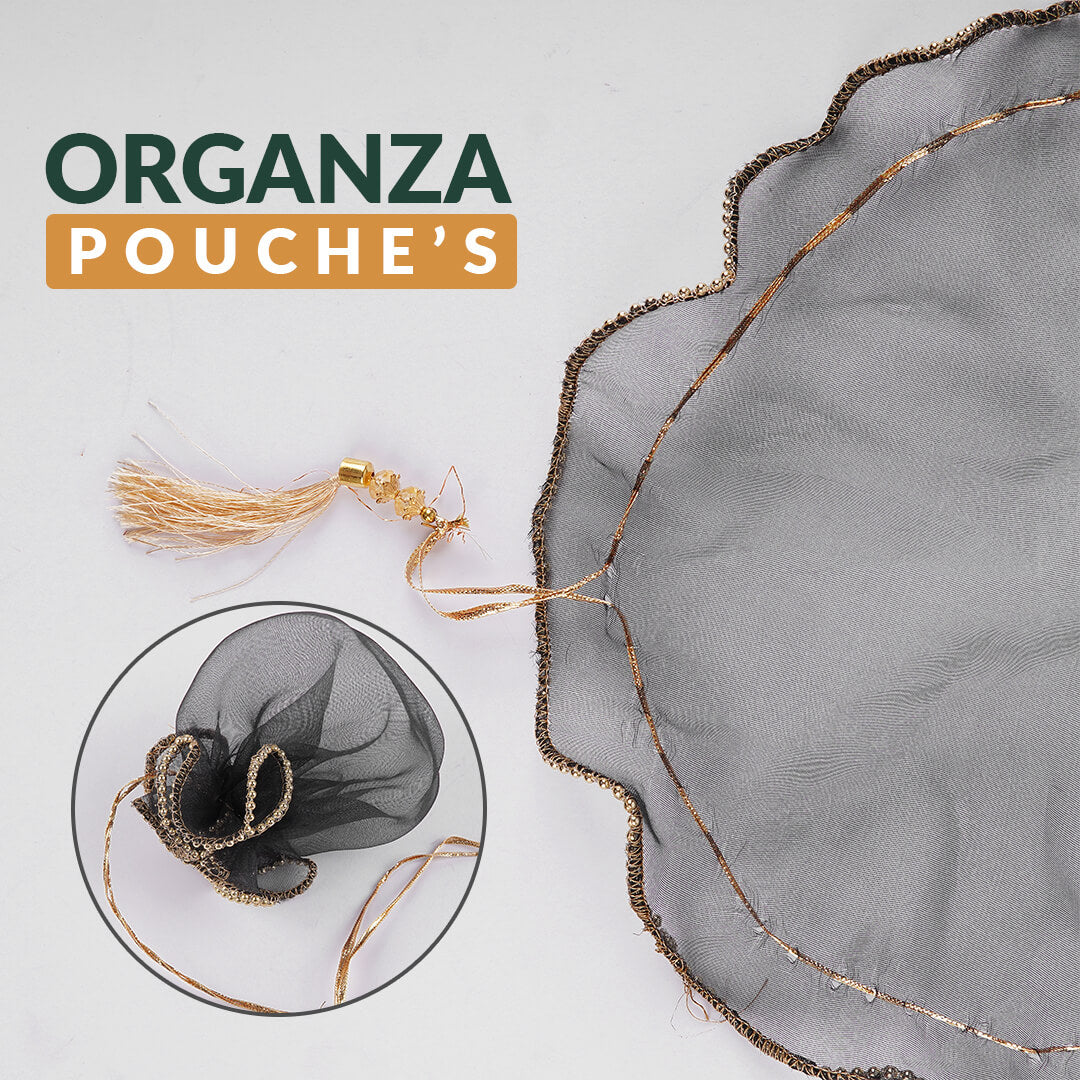 Organza Net Nikkah Pouches