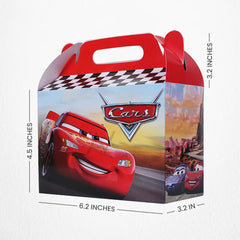 Pack of 10 - Car Theme Goodie Boxes - Ali Akbar Decoration