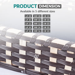 Brown Square Cane Basket for Home or Gifting