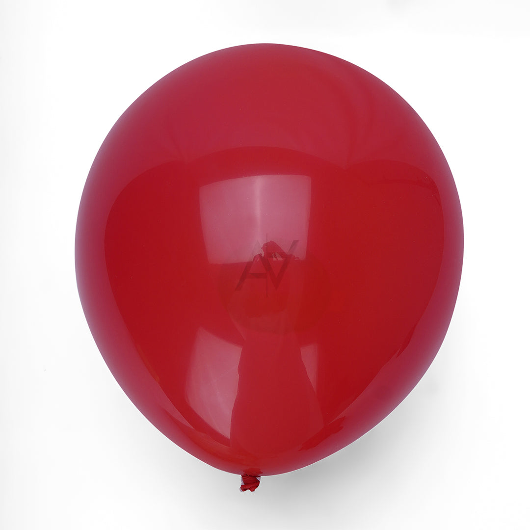 Pack of 100 - 2.8 gram - Red Wine latex Balloon - Premium Quality Balloons for Parties & Events