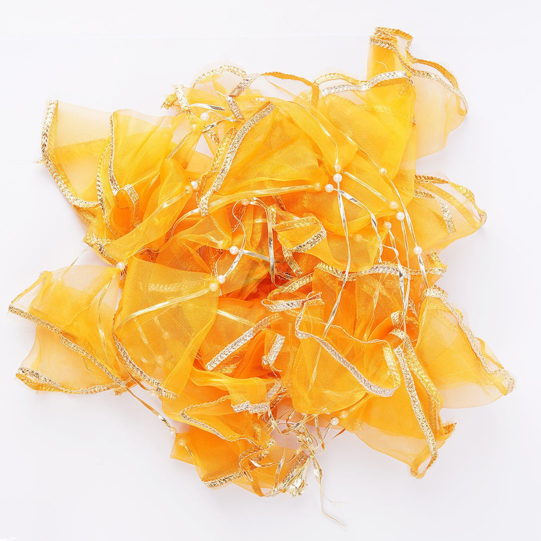 Pack of 12 - Net Hanging Garlands/ Lariyaan