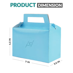 Pack of 10 - Sky blue Goodie Boxes | Perfect for Parties & Events – Ali Akbar Decoration