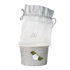 Fancy Cup Organza Pouches Pack of 10