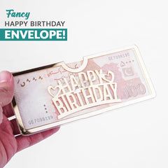 Happy Birthday Acrylic Envelopes