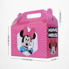 Pack of 10 - Mini Mouse Theme Goodie Boxes - Ali Akbar Decoration