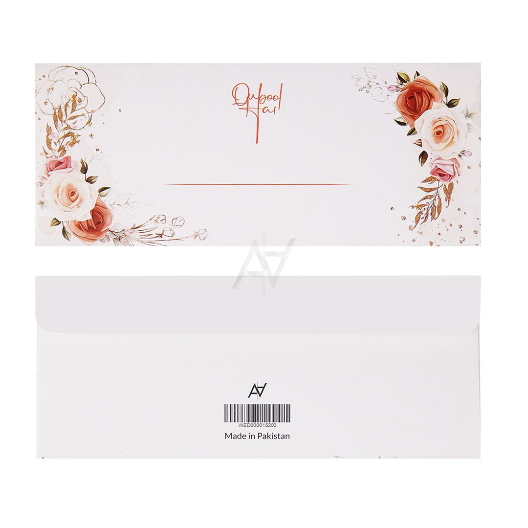 10 Pcs Wedding Envelops Qubool Hai