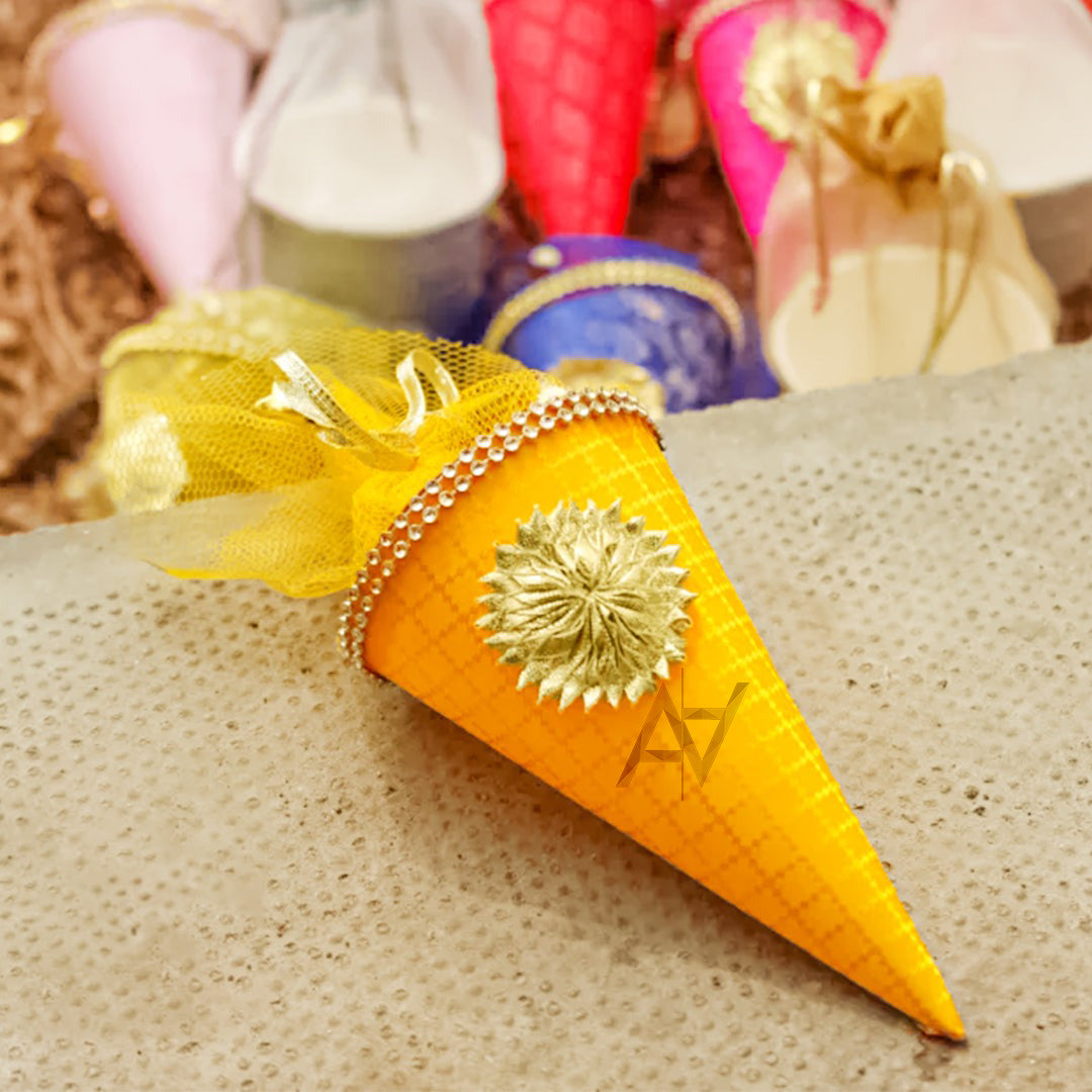 Cone Shape Nikkah Pouches