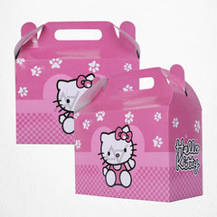 Pack of 10 - Hello Kitty Theme Goodie Boxes -  Ali Akbar Decoration