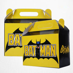 Pack of 10 - Batman Theme Goodie Boxes -  Ali Akbar Decoration