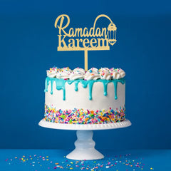 Ramadan Mubarak Acrylic Cake Topper