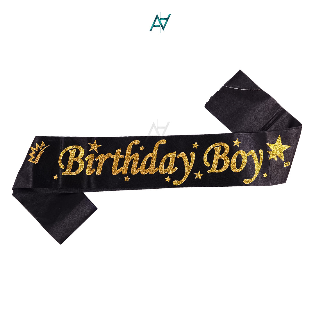 Birthday Boy Sashes – Multi Color Party Accessories
