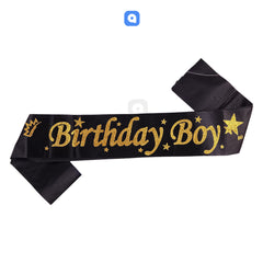 Birthday Boy Sashes – Multi Color Party Accessories | Ardor