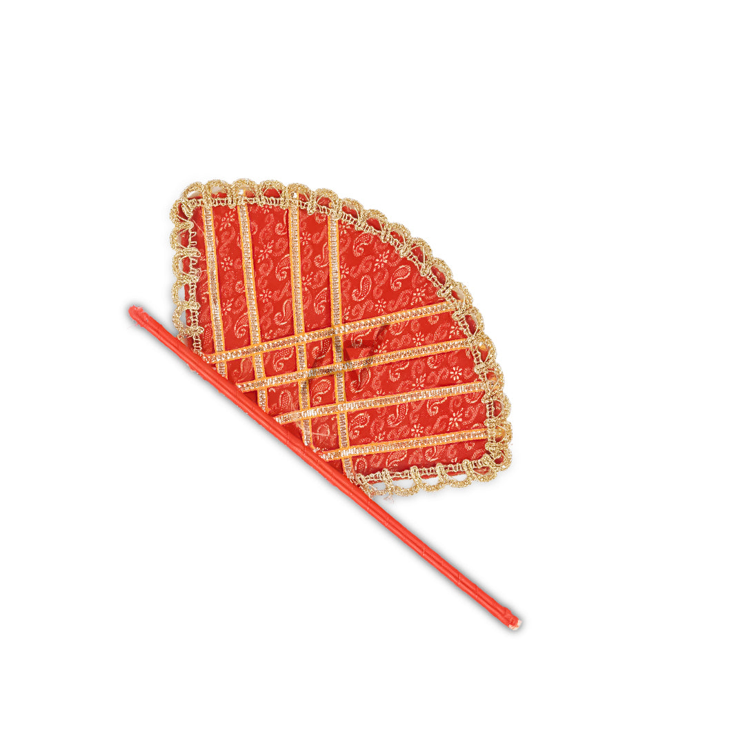 Hand Made Decorated Fan