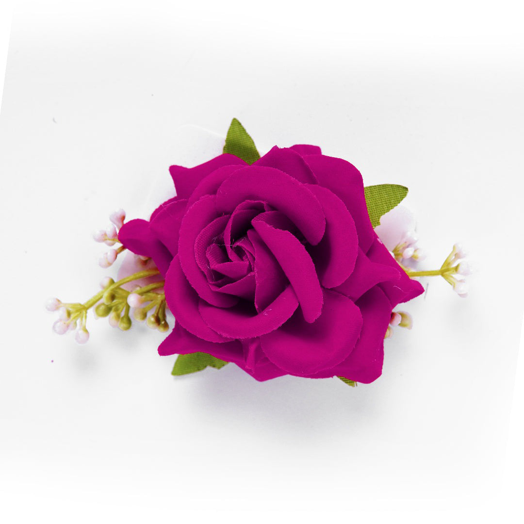 Fashion Flower Rose Hair Hairpin  For Woman Wedding Bridal Hair Clip Gifts