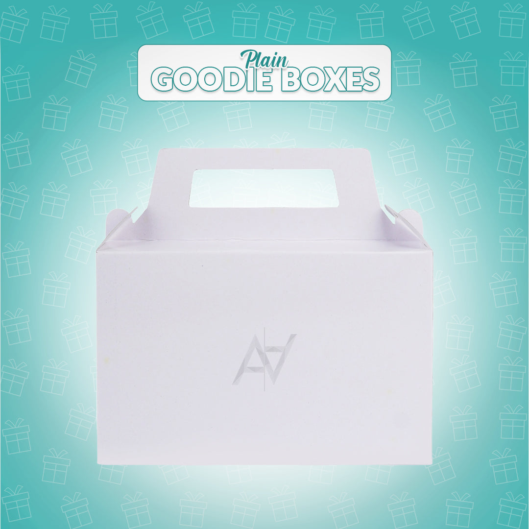 Pack of 10 - White Goodie Boxes | Perfect for Parties & Events – Ali Akbar Decoration