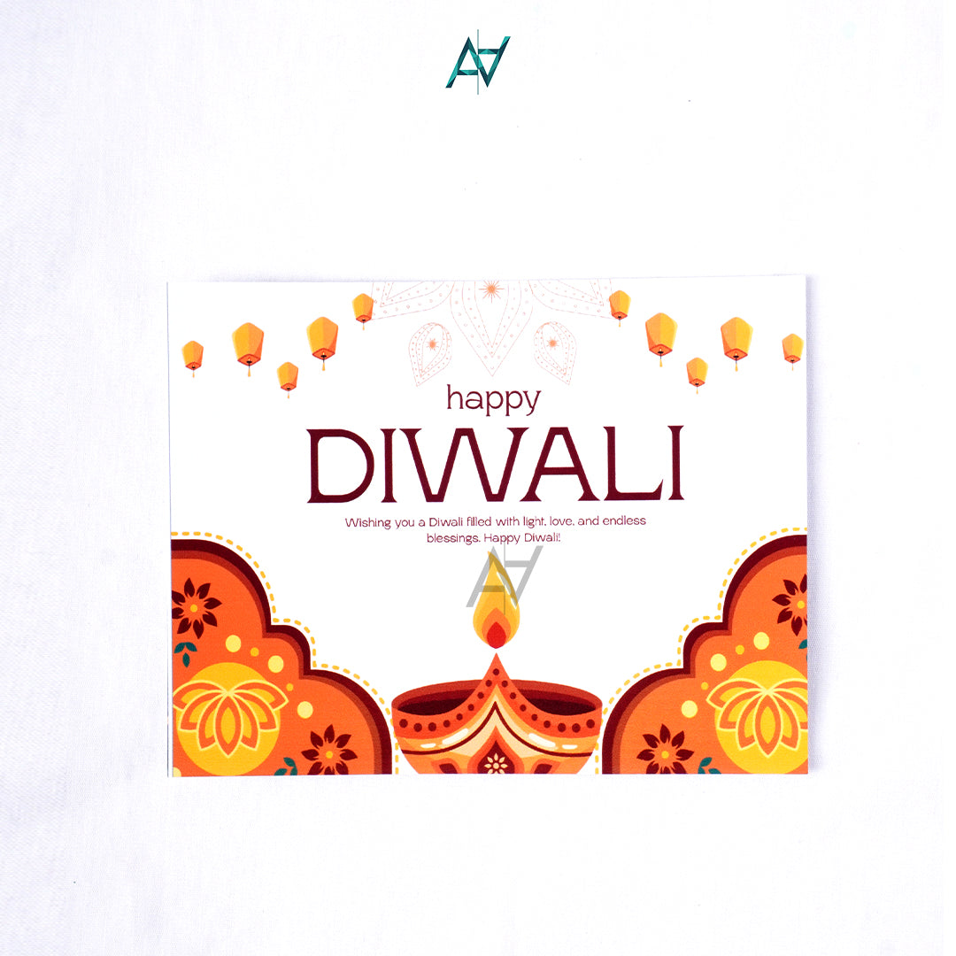 Pack of 10 – Diwali Wishing Cards | Ali Akbar Decorations