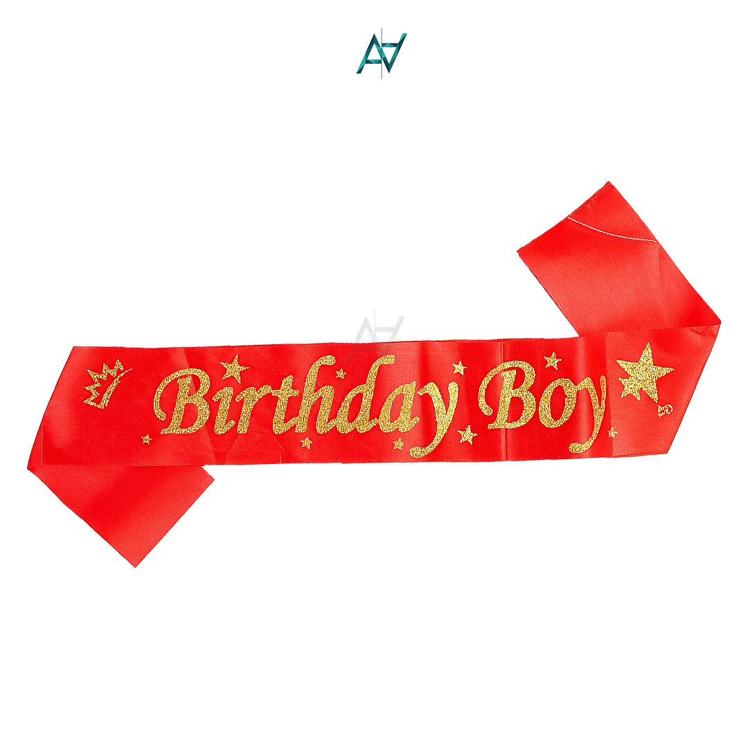 Birthday Boy Sashes – Multi Color Party Accessories