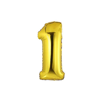 1 Num Foil Balloon - aliakbardecoration