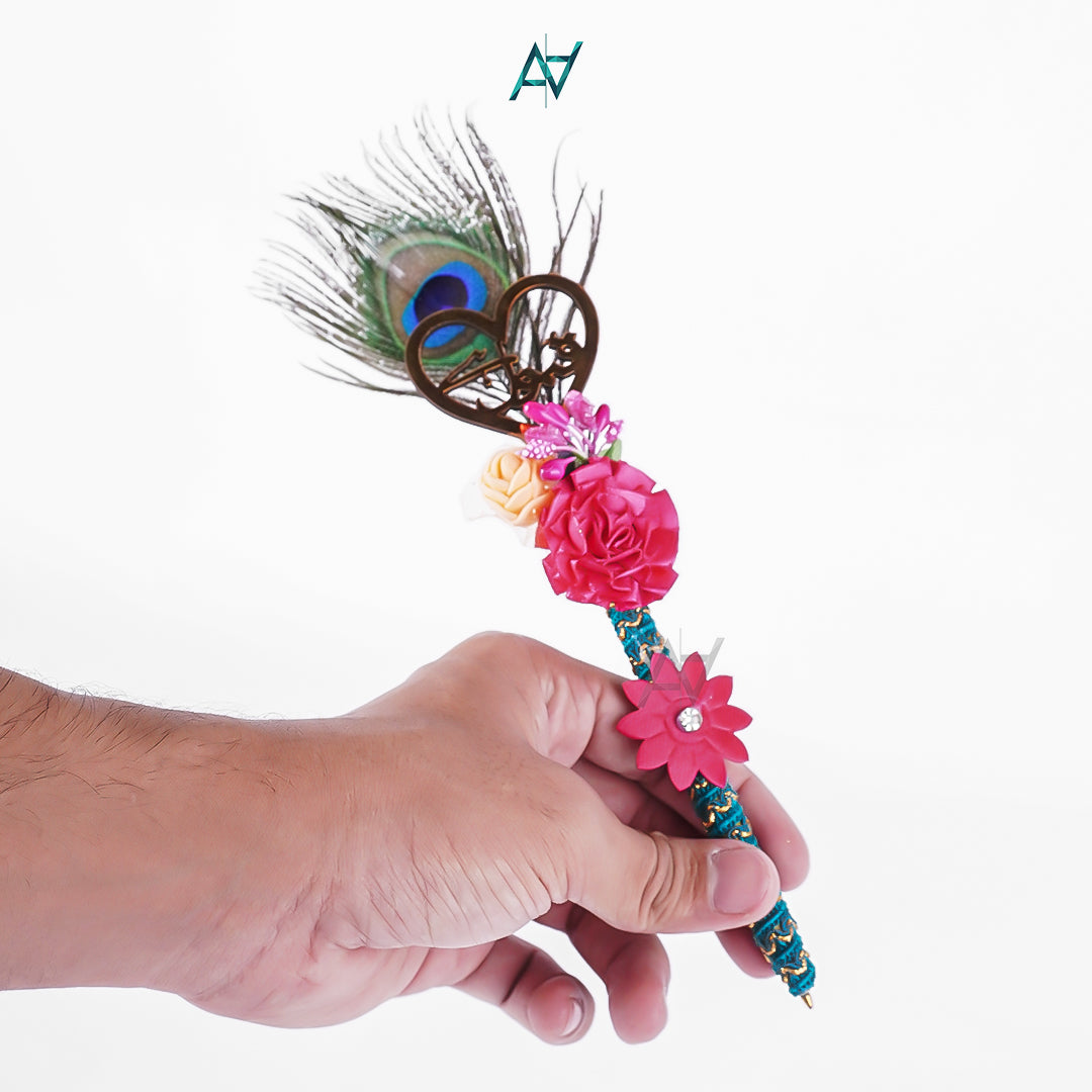 Nikkah Pen for Bride & Groom – Islamic Wedding Signing Pen | Multiple Designs & Colors