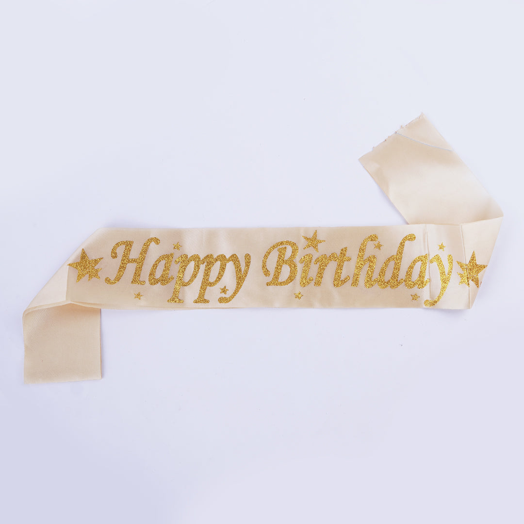 Happy Birthday Sash
