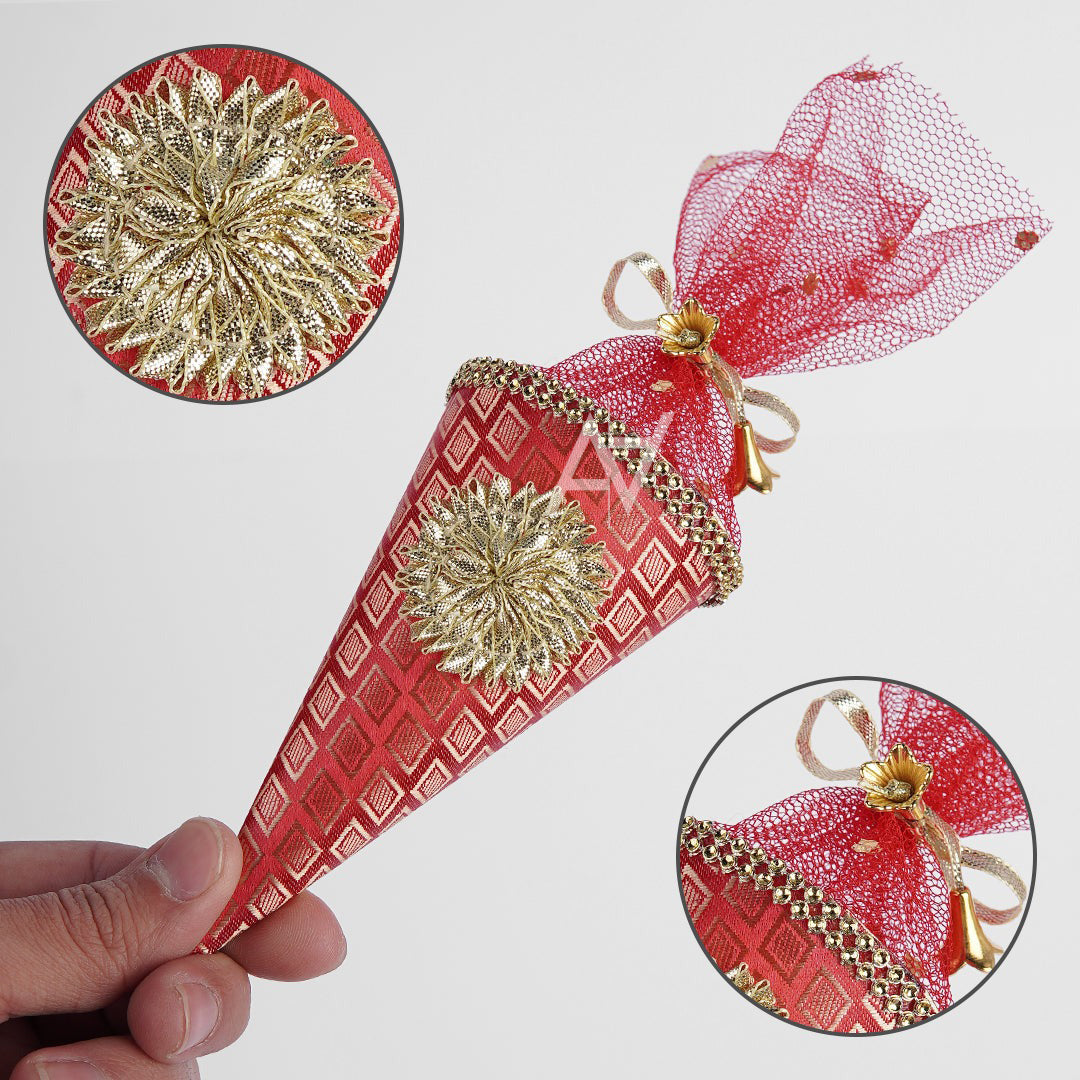 Cone Shape Nikkah Pouches