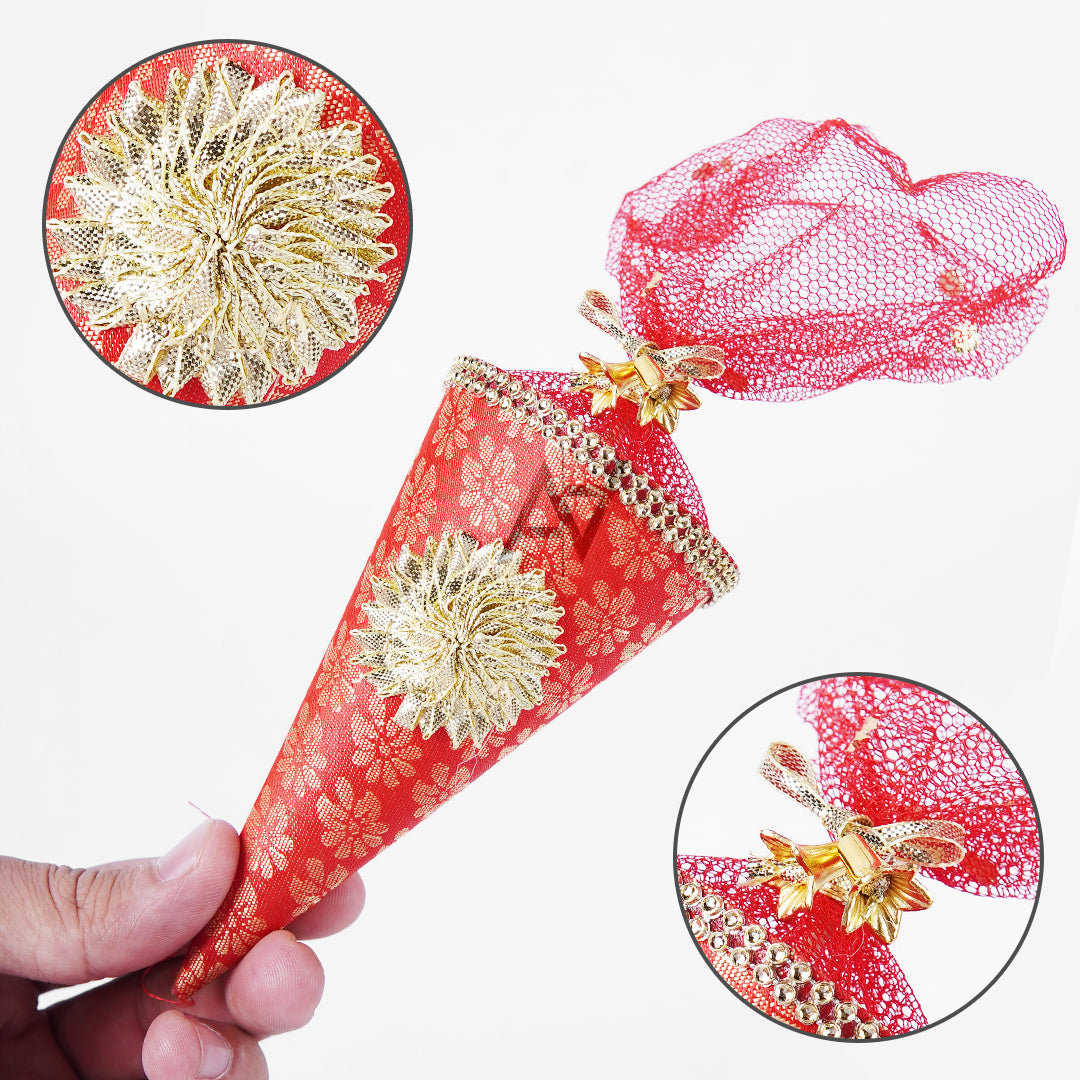 Cone Shape Nikkah Pouches