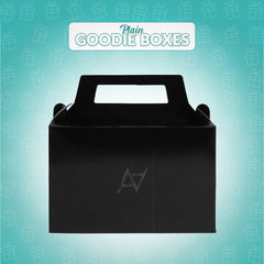 Pack of 10 - Black Goodie Boxes | Perfect for Parties & Events – Ali Akbar Decoration