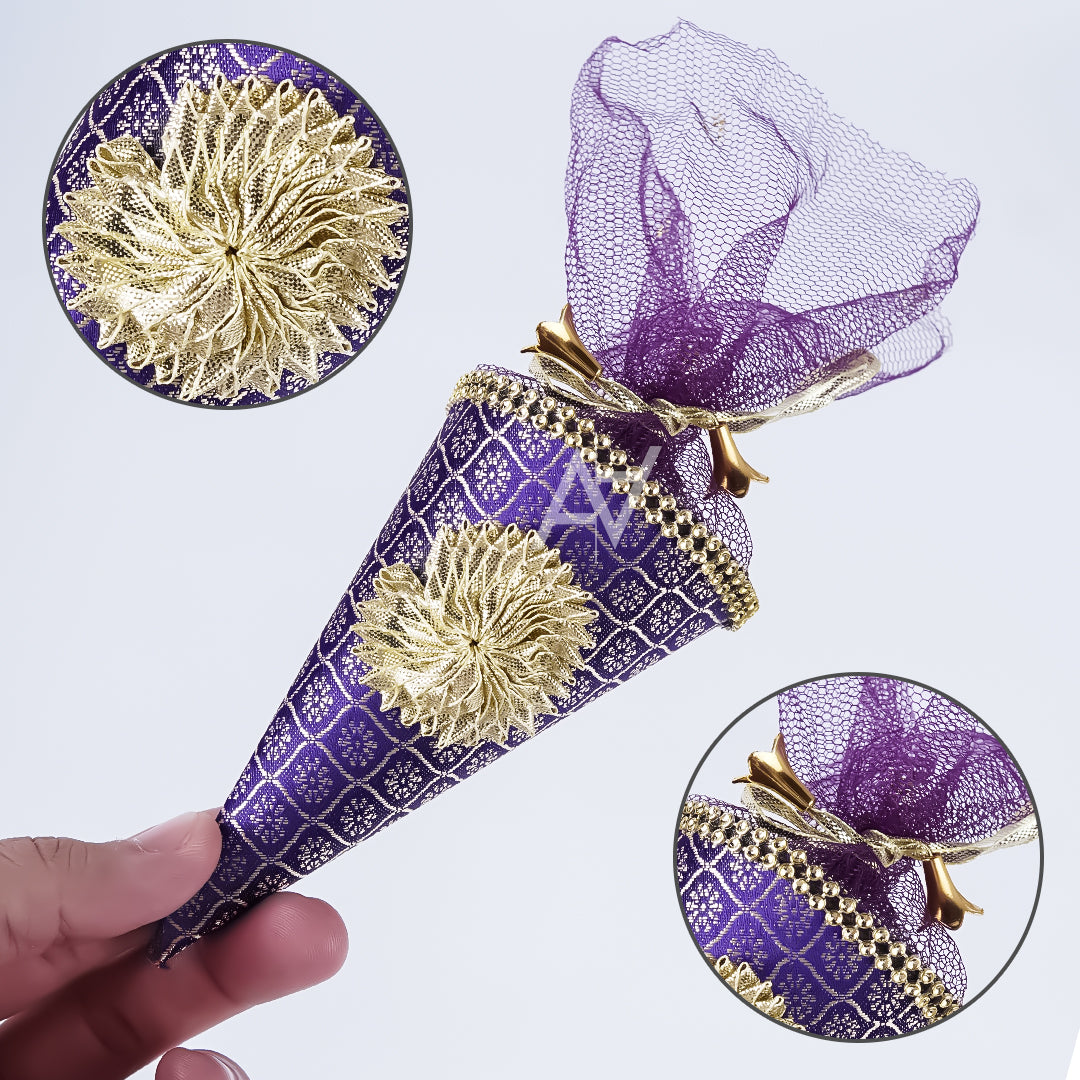 Cone Shape Nikkah Pouches