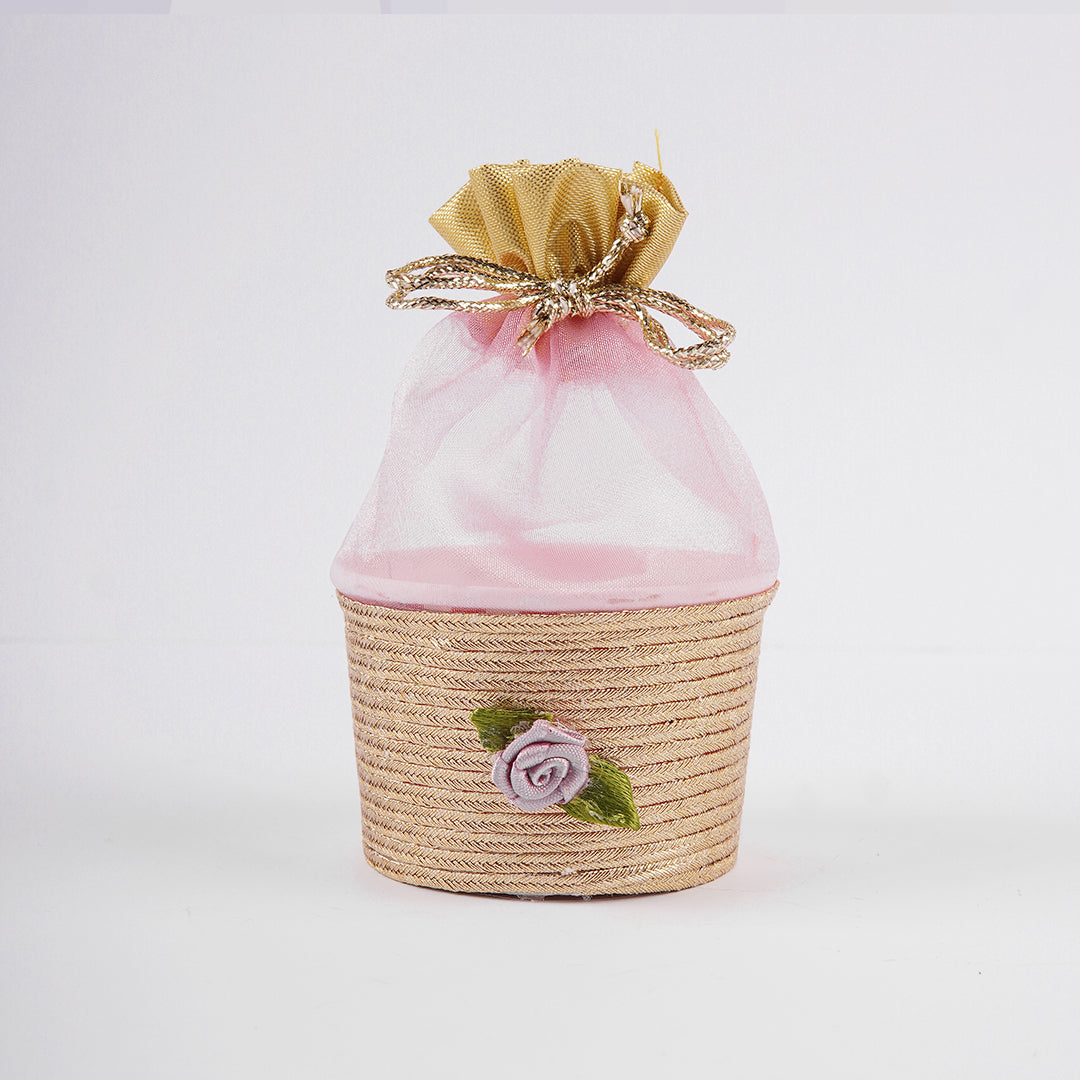 Fancy Cup Organza Pouches