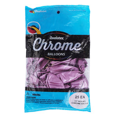 Qualatex Chrome Mauve balloon