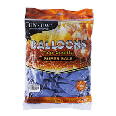 Pack of 100 - 12 Inches Haze gray Latex Balloon