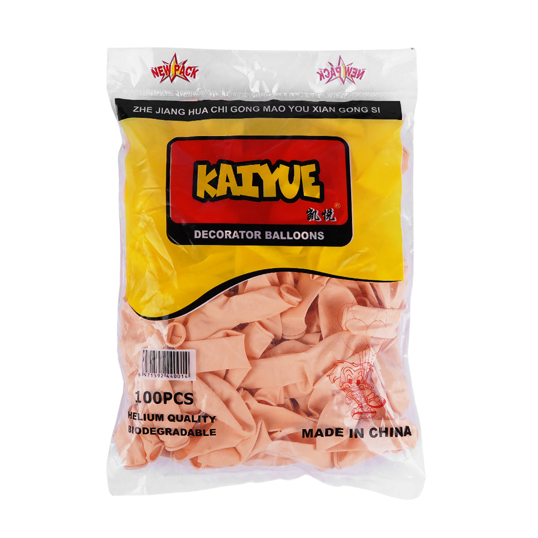 Kaiyue Peach Color Latex Balloon