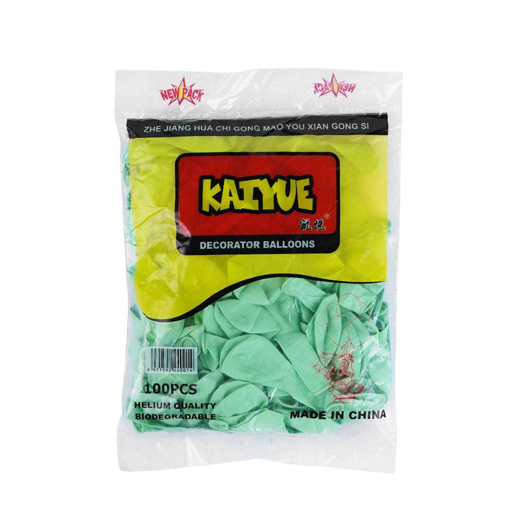 Kaiyue Mint Green Color Latex Balloon