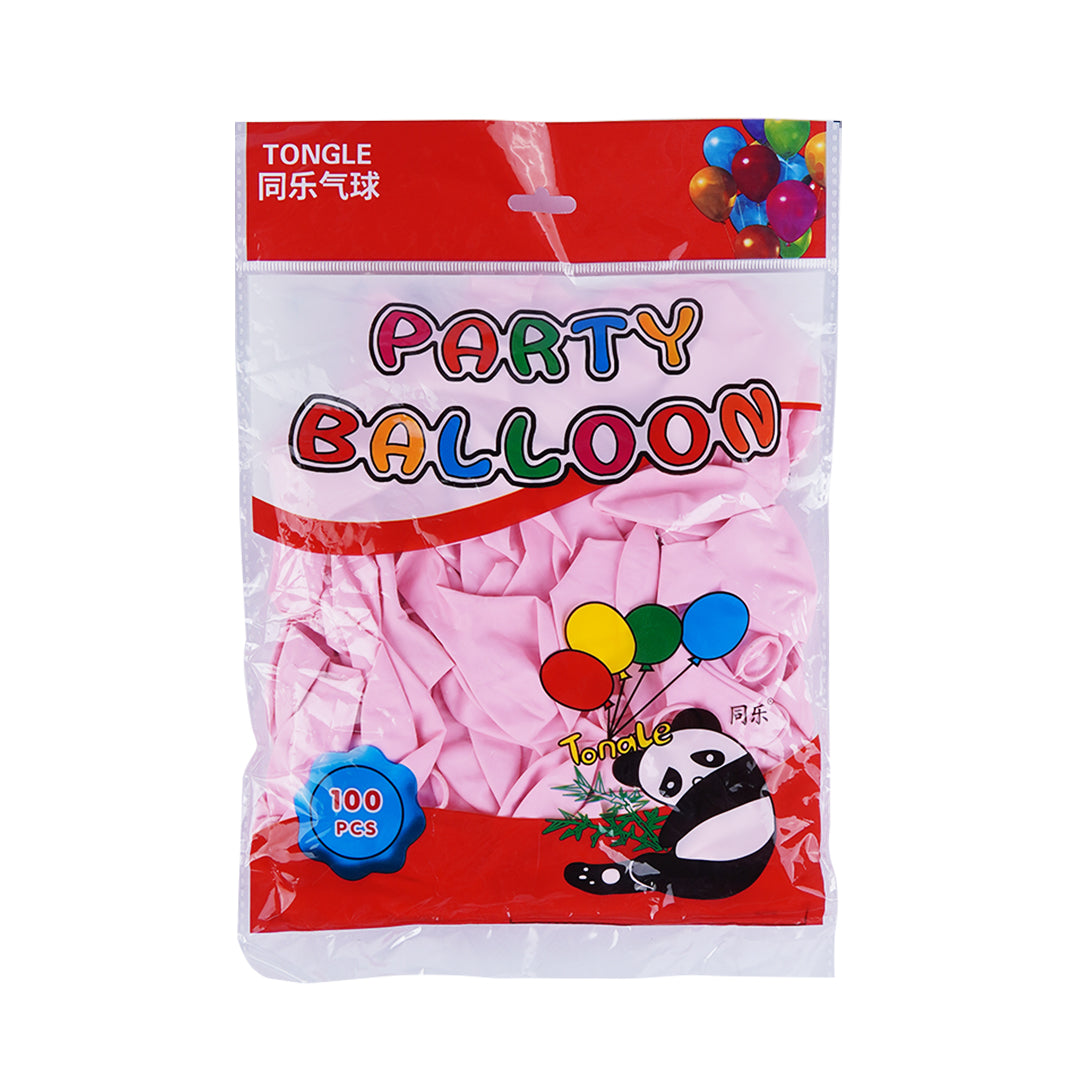 Panda Baby Pink Latex balloon