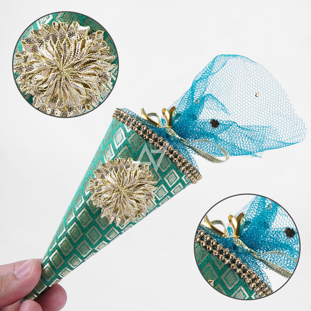 Cone Shape Nikkah Pouches